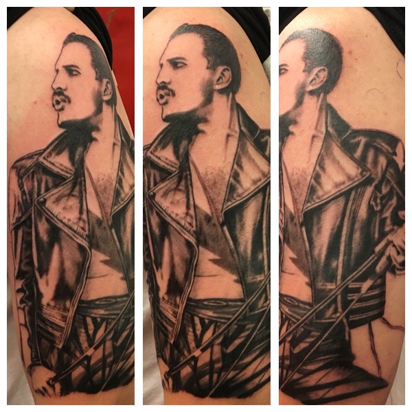 Freddie Mercury attoo by Resul Odabas Tattoo | Post 29670